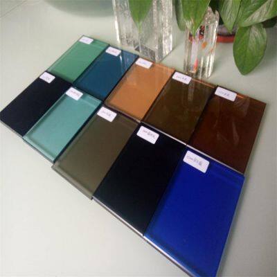 Colored Glass Black, Blue, Tea, Green, Can be Used in Office Buildings photo-3