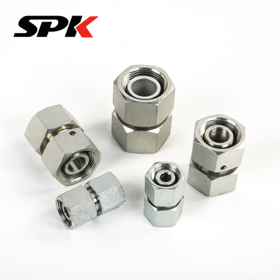 304 Stainless Steel Hydraulic Adapter Series Compression Straight Fitting, Stainless Steel Right-Angle Male Thread Elbow photo-3