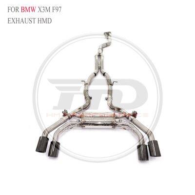 HMD Stainless Steel Exhaust Catback for BMW M5 E60 E61/M5 G90/M6 F06/M8 F91 F92/X3M F97 Car Accessories Whatsapp+86 18946955156 photo-5