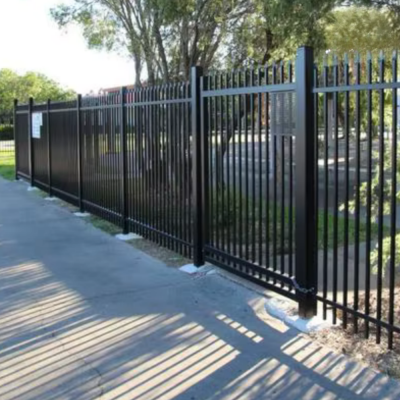 Low-Maintenance Wrought Iron Garden Fence | Durable Powder-Coated Steel Pickets