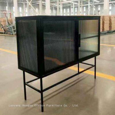 Best Seller Glass Display Cabinet With LED Lights | Lockable Steel Frame | Heavy Duty for Retail & Exhibition – DC-1800LS-03 photo-4