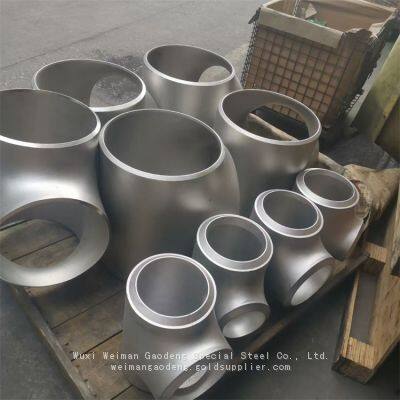 Korrosionsbeständiger Nickellegierungs-Reduzierbogen N08020 Nickellegierungs-Vierwege-Stück für chemische Verarbeitungseinrichtungen