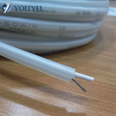 230V 40W/M Silicone Rubber Parallel Constant Wattage Heat Trace Cable Silicone Underfloor Heating Cable photo-6