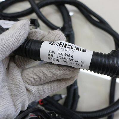Excavator Parts Sany Excavator Engine Wire Harness 10281037 External Outer Wiring Harness Sany Sy215c Wire Harness photo-6