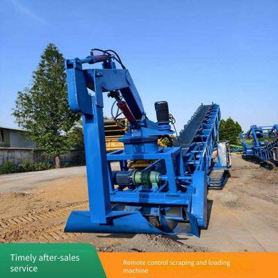 Spiral Material Loader With a Small Material - Grabbing Arm, Remote - Controlled Walking Slag Grabber, Pictures of Stacking and Transferring Material Loader photo-4