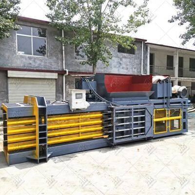 Continuous Baler Horizontal Automatic Press Baler For Waste Paper Cardboard photo-3