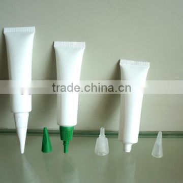 small tube with plastic tube for cosmetic package