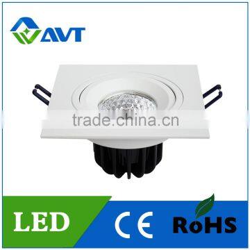 Manufacturer 10W 20w 30w COB led down light square recessed CE ROSH