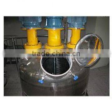 Three motor shaft industrial liquid mixer dissolver agitator (Kettle Type)