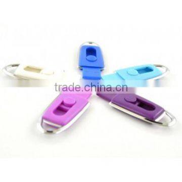 Colorful push pull style usb sticks 8gb with logo printing