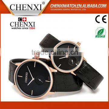 2016 China Manufacturer for Unisex Leather Strap Quartz Watch