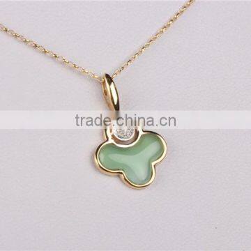 Hot Sale Modern Pendant Light Druzy Pendant Zircon Silver Pedant Polly Jewelry China Factory Best Price photo-2