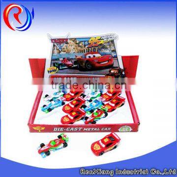 The most popular free wheel toy metal car