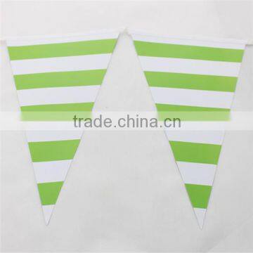 Striped Colorful Paper Flag Banners Party Decoration photo-2