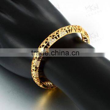 KZCZ026 Wholesale Jewelry Brass Gold Bangle photo-5