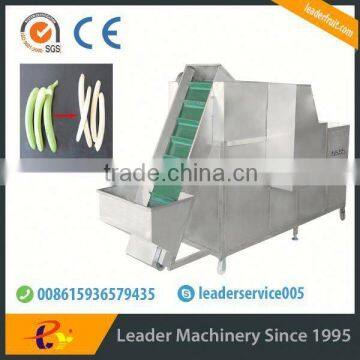 Leader peeling green banana machine peeler Whatsapp:+8618336073732
