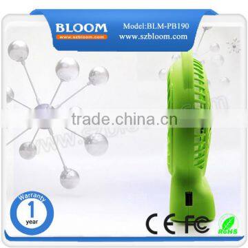 Hot New Products 2016 Gifts Fan With Power Bank Supply . Portable Power Bank Fan in America photo-3