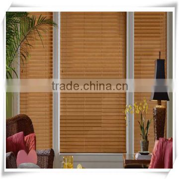 Kitchen Window Decor Using Bamboo Blinds