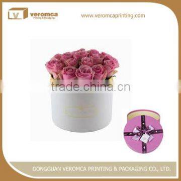 OEM manufacture round gift boxes for hat
black round packaging box