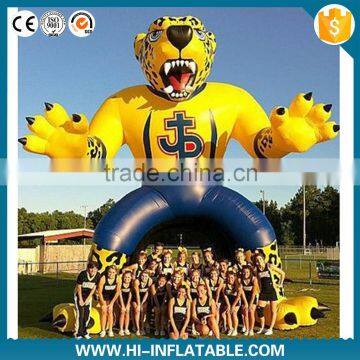 promotional inflatable lion tunnel