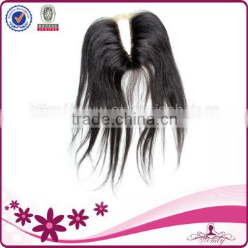 cheap u part wigs 100% handmade by skilled worker sillky straight natural color