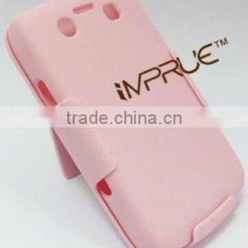 Shell Holster Combo Belt Clip case For Blackberry 9700