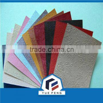 Supply factory price top quality pebble embossed paper