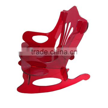 custom wholesale hot sale promotion clear DIY assembled acrylic chair mini table props