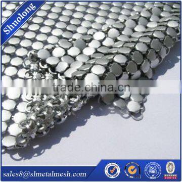 Aluminium room divider curtain screen chainlink mesh                        
                                                                                Supplier's Choice