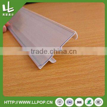 White Customized Plastic Shelf Label Strip