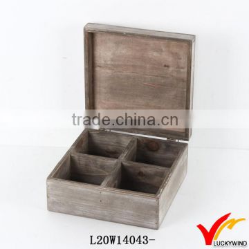 Wood Decorative Box, Wood Jewelry Sewing Box, Wood Keepsake Box