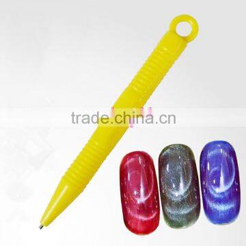 2016 New DIY Nail Paint Tool Plasic Cat Eyes Magnetic Nail Brush for Magnetic Nail Polish