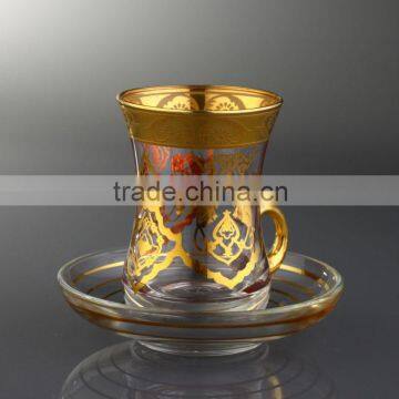 12 Pcs Glass Tea Set