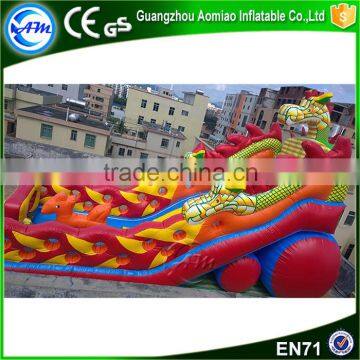 Cartoon Inflatable Dragon City Playground Slide Inflatable Zenith Dragon for Kids photo-4