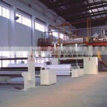 Non woven fabric making machine/PP non woven fabric production line /automatic nonwoven polyester wadding fabric making machines