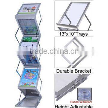 A4 Portable Acrylic Catalogue Shelf