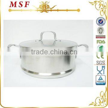 MSF Stainless Steel Food Steamer With Straight Body