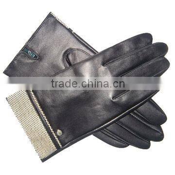 High Quality Leather Working Glove Cheap Leather Gloves photo-4