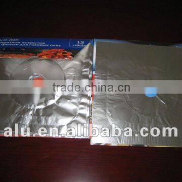 Aluminum Foil Square Gas Burner/Disposable Bib Liners Covers