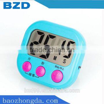 Promotional Gift Smart Digital LCD Display Countdown Timer Count Up and Count Down Timer with Switch/Pothook/Holder/Magnet