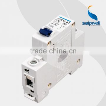 SAIP/SAIPWELL Electronic New High Quality Moulded Case 4 Pole Earth Leakage Circuit Breaker