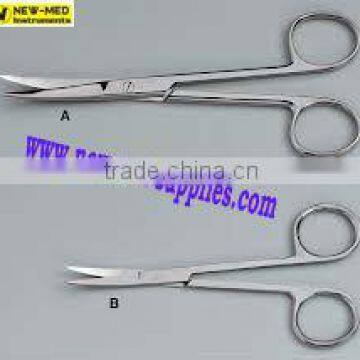 Enucleation Scissors strong curve