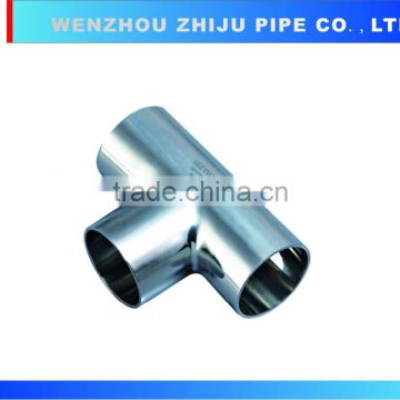 4 Inch Stainless Steel Fittings Sanitary Lateral Tee