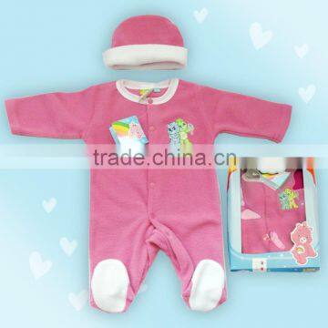 hot sale lovely baby girl long sleeve romper newborn baby clothes