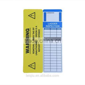 Ladder Tag for Scaffold Safety