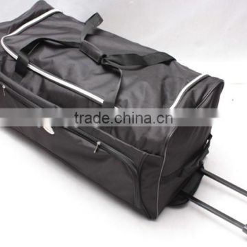 1680D 420D nylon trolley travel bag with full PE board