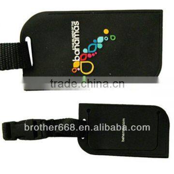 High quality black color promotion suitcase tags