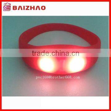 LED Light Silicon Wristband, Silicone Party LED Wristbands, Led Light Silicon Bracelet                        
                                                Quality Choice