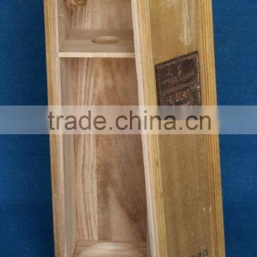 2016 hot sale wooden box for wine