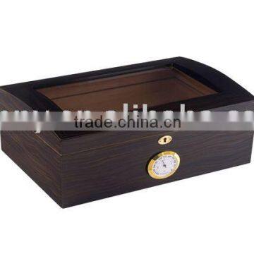 Ebony Macassar Cigar Packaging Humidor Boxes